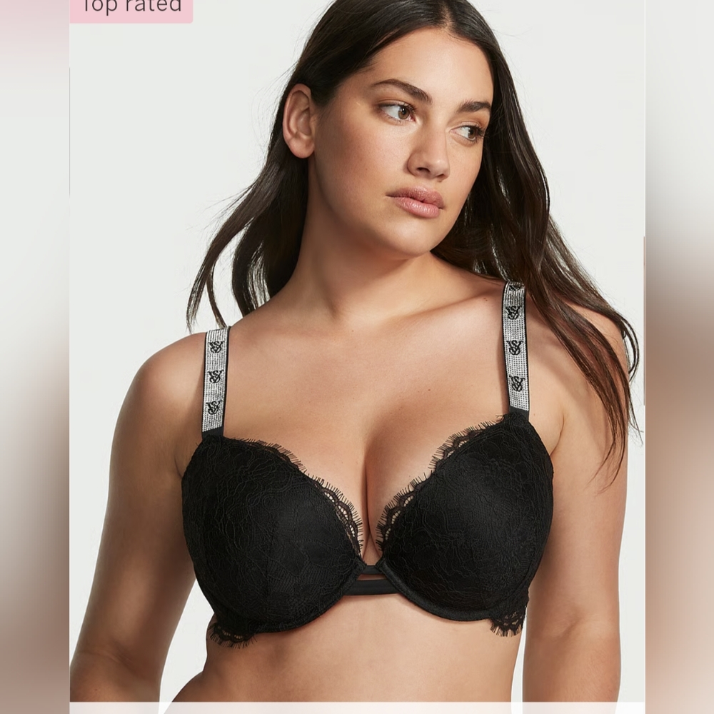 ✨️SOLD✨️💝Victoria's Secret Shine Strap Bra and Panty Set 36C/M💝 - Picture 5 of 9